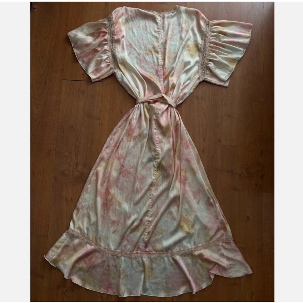 Free People Moonbeams Washed Robe Womens XS - Picture 6 of 6